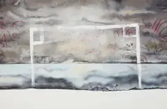 Sławomir Elsner, Odra Wodzislaw, 2004, oil on canvas
