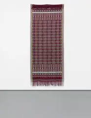 Untitled (Rajkot) by Matti Braun, 2003, silkscreen on cotton, sold Dec 2015