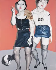 Pet No. 35 by Li Ji, 2001, oil on canvas, offered Dec 2015