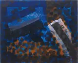 Venice, Evening, from Venetian Views by Howard Hodgkin, 1995, Etching and aquatint in colours with carborundum and hand-colouring, on 16 sheets of Velin d'Arches paper, the full shee, sold Jan 2015