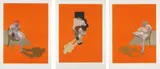 Triptych (after, Triptych 1983) by Francis Bacon, 1983, The set of three lithographs in colours, on Arches paper, with full margins,, sold Jan 2015