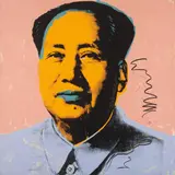 Andy Warhol, Mao, 1972, Screenprint in colours, on Beckett High White paper, the full sheet,