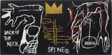 Back of the Neck by Jean-Michel Basquiat, 1983, Screenprint in colours with hand-colouring, on Stonehenge heavyweight paper, the full sheet,, sold Jan 2015