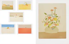 Small Cuts by Alex Katz, 1954-58/2008, The complete set of six aquatints in colours, on Cartiere Magnani Corona paper, with full margins, with accompanying six, sold Jan 2015