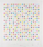 Hypothalamus Acetone Powder by Damien Hirst, 2012, Screenprint in colours, on wove paper, with full margins,, sold Jan 2015