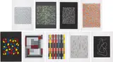 Anni Albers, Connections, 1925/1983, The complete set of nine screenprints in colours, on Cartiere Miliani of Fabriano Umbria Italia paper, with full margins, with introduction by the publisher,