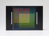 Carlos Cruz-Diez, Cromointerferncia Manipulable Feria Estampa