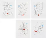Joan Miró, Sonatine: plates I-IV, 1966, Five etchings and aquatints in colours (two plates of Sonatine II ), on Arches paper, with full margins,