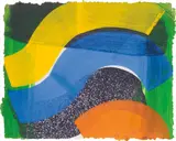 Put Out More Flags by Howard Hodgkin, 1992, Etching and aquatint in colours with carborundum and hand-colouring in egg tempera, on Two Rivers paper, the full sheet,, sold Jan 2015