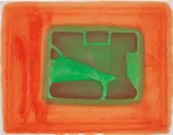 A Furnished Room by Howard Hodgkin, 1977, Soft-ground etching and aquatint with hand-colouring in watercolour, on Arches mould-made paper, the full sheet,, sold Jan 2015
