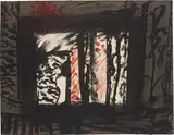 Sand by Howard Hodgkin, 1982-85, Lithograph in colours with hand-colouring in watercolour, on buff Velin d'Arches mould-made paper, the full sheet,, sold Jan 2015