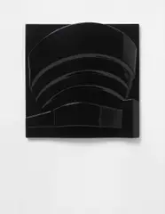Guggenheim (Black) by Richard Hamilton, 1970, Vacuum formed acrylic and cellulose,, sold Jan 2015