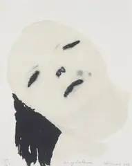 Magdalena by Marlene Dumas, 1995, Lithograph in colours, on wove paper, with full margins,, sold Jan 2015