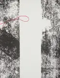 Israel Lund, Untitled, 2014, A unique variant screenprint with offset lithograph in colours, on wove paper, the full sheet,