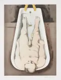 Richard Hamilton, He Foresaw his Pale Body