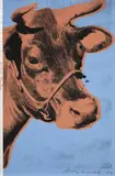 Andy Warhol, Cow, 1971, Screenprint in colours, on wallpaper, the full sheet,
