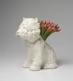 Jeff Koons, Puppy Vase, 1998, Glazed ceramic vase,