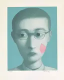 Zhang Xiaogang, My Dear Friends: one print