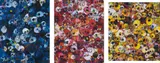 MCBST, 1959->2011; MCRST, 1962->2011; and MGST, 1962->2011 by Takashi Murakami, 2011, Three offset lithographs in colours, on smooth wove paper, the full sheets,, sold Jan 2015