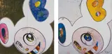 DOB in Pure White Robe (Pink & Blue); And Then x 6 (White: The Superflat Method, Blue and Yellow Ears) by Takashi Murakami, 2013, Two offset lithographs in colours, on smooth wove paper, the full sheets,, sold Jan 2015