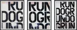 Christopher Wool, Run Dog Run