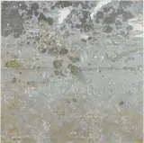 Rudolf Stingel, Untitled (Studio Floor), 2009, Oil and metallic enamel in colours with metal staple, on canvas stretched over wood strainers,