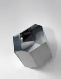 Ólafur Elíasson, Negative Quasi Bricks, 2003, Three mirrored, stainless steel sculptures (one illustrated),