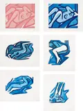 Tom Wesselmann, Blue Nudes