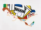 Tom Wesselmann, Monica Nude with Lichtenstein, 2002, Screenprint in colours, on Museum Board, with full margins,