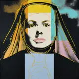 Andy Warhol, The Nun, 1983, Screenprint in colours, on Lenox Museum Board, the full sheet,