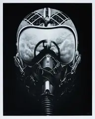 Robert Longo, Untitled (Iceman X), 2012, Archival pigment print, on Epson hot-pressed paper, with full margins,