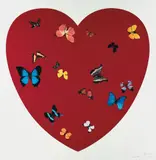 Big Love by Damien Hirst, 2010, Screenprint in colours, on heavy wove paper, with full margins,, sold Jun 2015