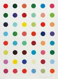 Oleoylsarcosine by Damien Hirst, 2008, Etching and aquatint in colours, with 48 uniquely coloured spots, on Hahnemühle 350 gsm paper, with full margins,, offered Jun 2015