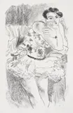 Danseuse debout, acoudée, from Dix Danseuses (Dancer standing acoudée, from Ten Dancers) by Henri Matisse, 1927, Lithograph, on Arches wove paper, with full margins,, offered Jun 2015