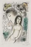 Marc Chagall, Le Nu (The Nude), 1978, Lithograph in colours, on Japon nacré paper, with full margins,