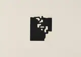 Eduardo Chillida, Batz, 1984, Etching with aquatint, on chine on Rives BFK paper, with full margins,