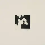 Eduardo Chillida, Elkar III, 1969, Etching with aquatint, on chine on Chiffon de Mandeure paper, with full margins,