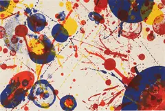 Untitled, from The Pasadena Box by Sam Francis, 1963, Lithograph in colours, on Rives BFK paper, the full sheet,, offered Jun 2015