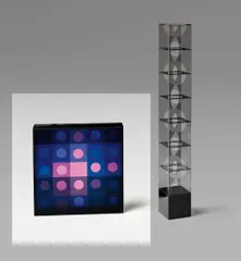 RC by Francisco Sobrino, 1967, Plexiglas,, sold Jun 2015
