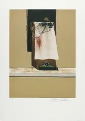 Leon Trotsky, from Triptych 1986-1987 by Francis Bacon, 1987, Etching with aquatint in colours, on Arches paper, with full margins,, sold Jun 2015