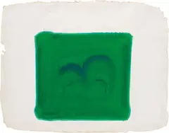Palm by Howard Hodgkin, 1978, Textile dye colours on hand-made paper, with full margins,, sold Jun 2015