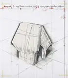 Christo & Jeanne-Claude, Wrapped Snoopy House, Project for Charles M. Schulz Museum