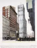 Christo & Jeanne-Claude, Wrapped Building, Project for #1 Times Square