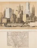 Christo & Jeanne-Claude, Two Lower Manhattan Wrapped Buildings, Project for New York