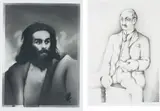 Richard Hamilton, Finn MacCool; and Leopold Bloom, 1983, Heliogravure, with lift-ground and spit-bite aquatint, engraving and burnisher; and a soft-ground etching with roulette, engraving and aquatint, both on Rives BFK paper, with full margins,