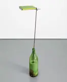 Franz West, Flasche als Bücherständer (Bottle as Bookstand)