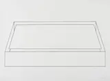 Donald Judd, Untitled, from Hommage à Picasso, 1973, Screenprint, on wove paper, with full margins,