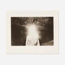 Illuminated Man by Duane Stephen Michals, 1986, platinum palladium print, sold Mar 2025