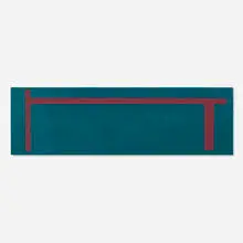 John Eden, Untitled Abstraction (from the Pale series), 1985-88, oil and encaustic on canvas
