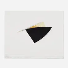 Tony DeLap, Untitled, 1992, graphite and gouache on paper